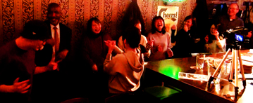 3 girls enjoy GOTH CARTER PERFORMANCE at Harmony bar Osaka october 29 2022